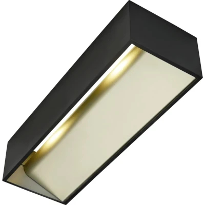 Afbeelding van SLV 1002842 LOGS IN L Wandlamp Zwart