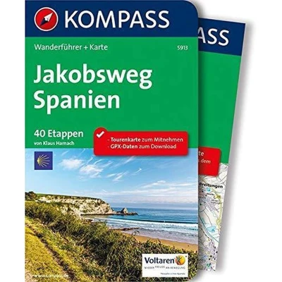 Afbeelding van KOMPASS Wanderführer 5913 Jakobsweg Spanien