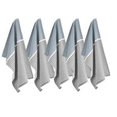 Afbeelding van Byrklund Theedoek Dry Dishes Blauw 5 stuks