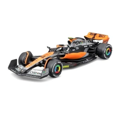 Afbeelding van Bburago 1:43 McLaren Racing MCL60 (2023) met piloot