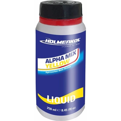 Afbeelding van Holmenkol Alphamix Liquid Yellow Basewax 250ml Ski en Snowboard wax