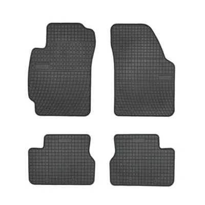 Afbeelding van FROGUM 547297 Vloermatset Rubber voor en achter 4 Zwart Op maat gemaakt HONDA: HR V I