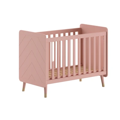 Afbeelding van Jaxx Ledikant Billy 60x120 Terra Pink