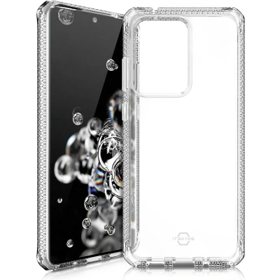 Afbeelding van ITSkins Spectrum cover voor Samsung Galaxy S20 Ultra Level 2 bescherming Transparant