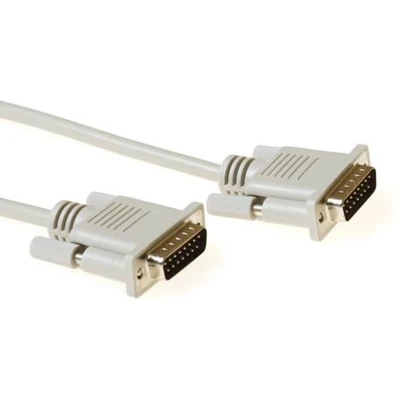 Afbeelding van ACT AK3914 Seriële 1:1 Aansluitkabel 15 Pin D Sub Male/15 Male 5 meter