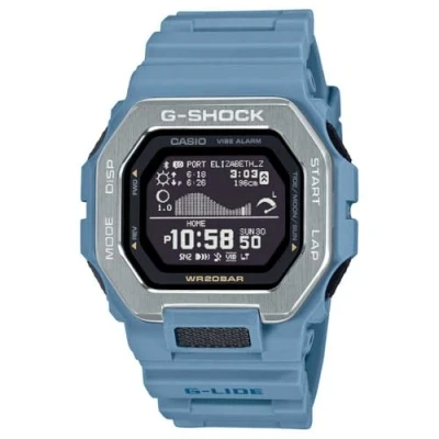 Afbeelding van G SHOCK GBX 100 Unisex Digitaal horloge, Maat: One Size, Blue