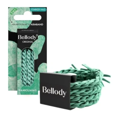 Afbeelding van Bellody Haargummie Elastiek Euphoria Groen