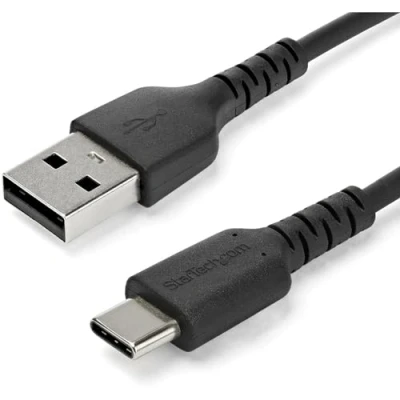 Afbeelding van Kabel USB A naar C Startech RUSB2AC2MB Zwart