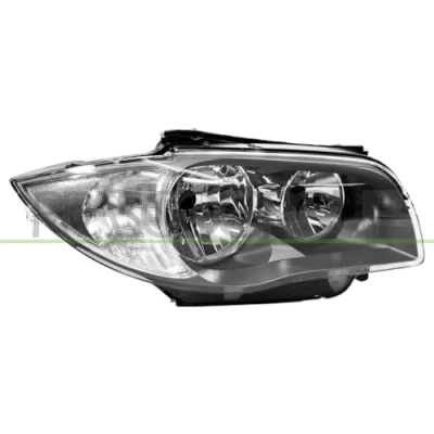 Afbeelding van PRASCO BM1214913 Koplampen rechts H7/H7 donkergrijs BMW: 1 Hatchback
