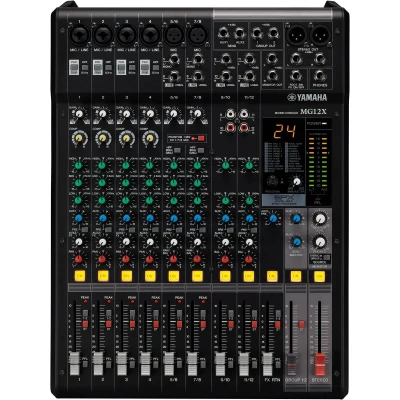 Afbeelding van Yamaha MG12X Mengpaneel, 12 kanaals, met effect processor