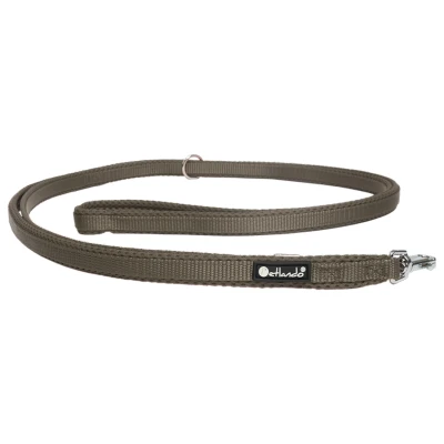 Afbeelding van Petlando Trainingslijn Mesh Mokka Hondenriem 300x3 cm