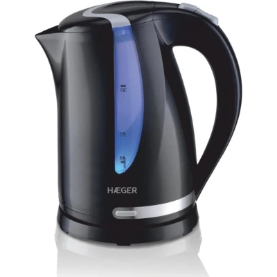 Afbeelding van Haeger Blackness Waterkoker Zwart 1.7L
