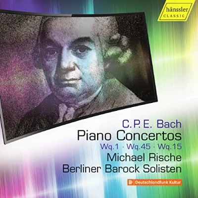 Afbeelding van Berliner Barock Solisten Cpe Bach: Piano Concertos (CD)