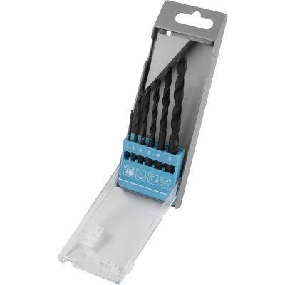 Afbeelding van HSS Metaal spiraalboorset 6 delig Wolfcraft 8453000 Rollenwals Cilinderschacht 1 set(s)