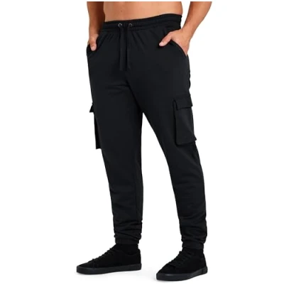 Afbeelding van CityComfort Joggingbroek voor heren M 3XL, zwart.
