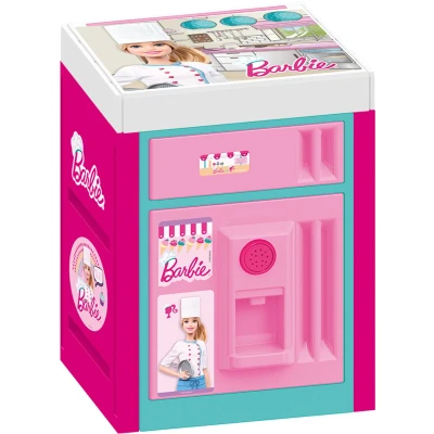 Afbeelding van Dolu Barbie Koelkast + Geluid Roze/Paars