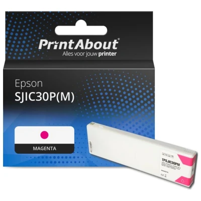 Afbeelding van Huismerk Epson SJIC30P(M) Inktcartridge Magenta