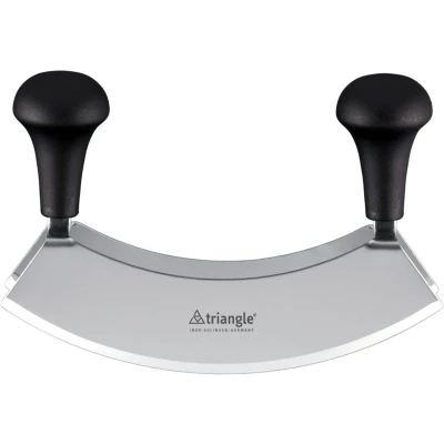 Afbeelding van Triangle Professioneel Wiegemes 23 cm Dubbelzijdig RVS Ergonomisch Handvat