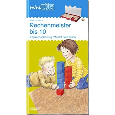 Afbeelding van mini LÜK. Rechenmeister bis 10