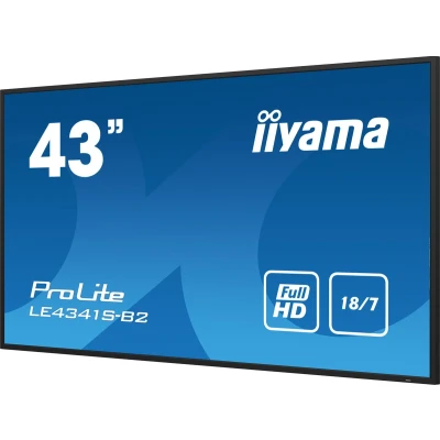 Afbeelding van Iiyama ProLite LE4341S B2 Digital Signage display Energielabel: G (A G) 108 cm 42.5 inch 1920 x 1080 Pixel 18/7
