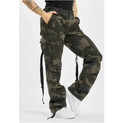 Afbeelding van Brandit Cargobroek, Dames, Maat: 33, Darkcamo