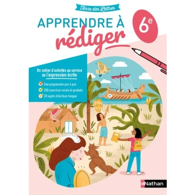 Image de Apprendre à rédiger 6e cahier élève 2022