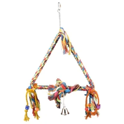 Afbeelding van Vogelspeelgoed Kooihanger Triangle