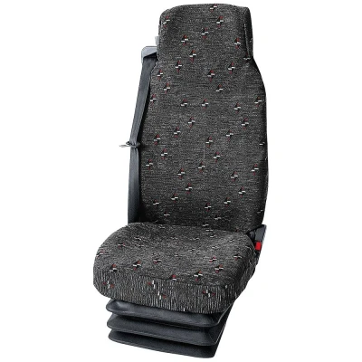 Afbeelding van HP Autozubehör 22229 Star Autostoelhoes Katoen, Polyester Antraciet, Met patroon Passagier, Bestuurder