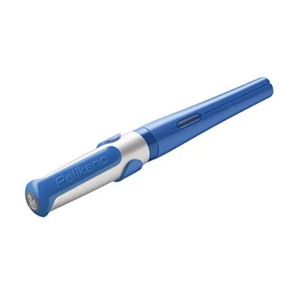 Afbeelding van Pelikan Pelikano vulpen, maat A, voor rechtshandigen, blauw