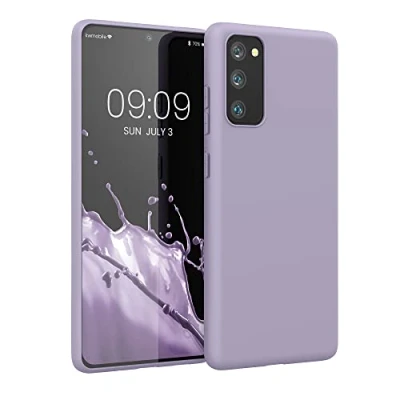 Afbeelding van kwmobile telefoonhoesje geschikt voor Samsung Galaxy S20 FE Hoesje smartphone Back cover in lavendel