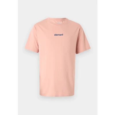 Afbeelding van Element Simple LOGO Tshirt print, Heren, Maat: XS, Light pink