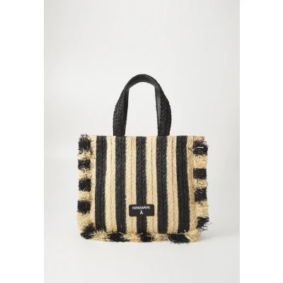 Afbeelding van Patrizia Pepe Shopper, Dames, Maat: One Size, Sand/black