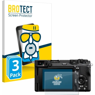 Afbeelding van BROTECT Screenprotector voor Sony Alpha 6700 Folie Beschermfolie Beschermglas matte (3 Stuks)