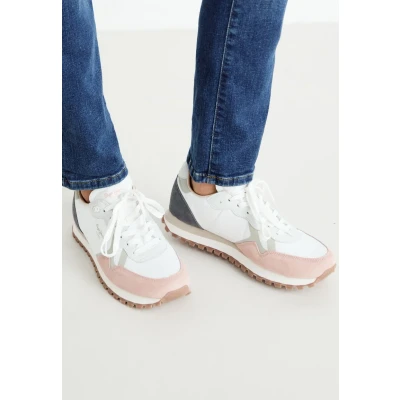 Afbeelding van Pepe Jeans BRIT ON Master Sneakers laag, Dames, Maat: 36, Soft pink Leer/ synthetisch