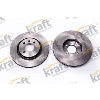 Afbeelding van KRAFT Remschijf VOLKSWAGEN: GOLF 2 280, 280,0mm 22,0mm 4 Geventileerd 6040095 535615301 Remschijven