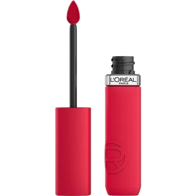 Afbeelding van 3x L&#039;Oréal Matte Resistance Liquid Lipstick 245 French Kiss 5 ml