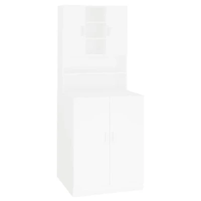 Image de vidaXL Meuble pour machine à laver Blanc3082008