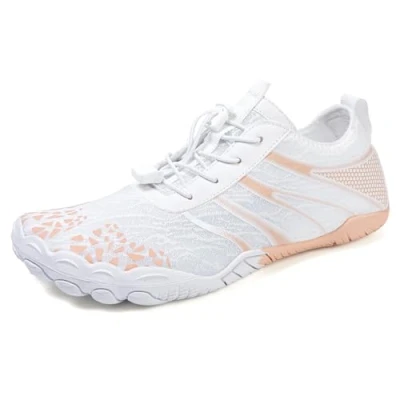 Afbeelding van DOTALES FlowStep Barefoot Schoenen voor Dames&amp;Heren Weiß/Rosa 40