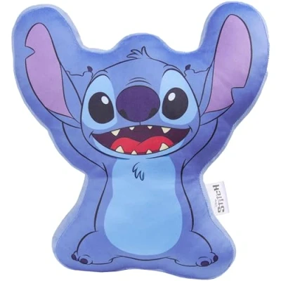 Afbeelding van Disney Stitch 3D kussen, decoratie voor kinderkamer, jongeren, kussen kinderen, knuffeldier, accessoires Lilo en officieel (Stitch blauw)