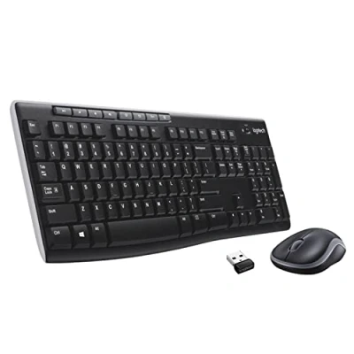 Image de Logitech Wireless Combo MK270 ensemble clavier et souris US International (NSEA / EER)