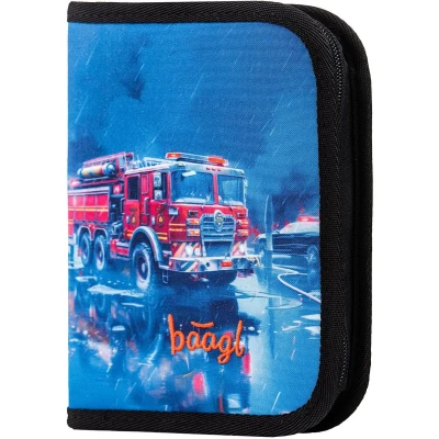 Afbeelding van Baagl Trousse pour garçons et filles d&#039;écolier à crayons d&#039;école, Sûr la vie,