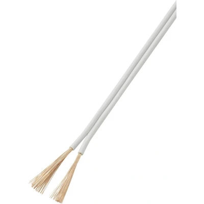 Afbeelding van TRU COMPONENTS 1565083 Draad 2 x 0.75 mm² Wit 50 m