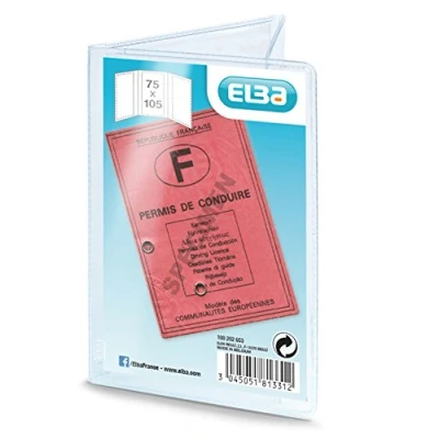 Image de Etui pour permis de conduire PVC Incolore
