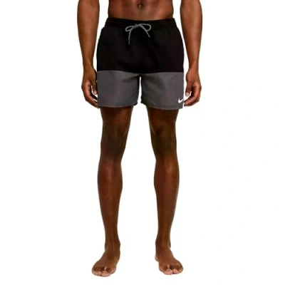 Afbeelding van Nike Performance Split Zwemshorts, Heren, Maat: 46 50, Black