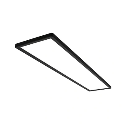 Afbeelding van Briloner Tava LED plafondlamp 98cm 7519415 Vlak Indirect licht Neutraal wit 98 x 20 3 cm Zwart