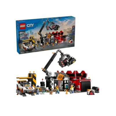 Afbeelding van LEGO City Schroothoop met auto&#039;s set vanaf 7 jaar 60472