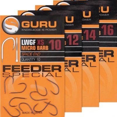 Afbeelding van Guru LWGF XS Micro Barb Spade End Haak Met Weerhaak 14