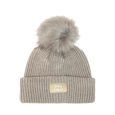 Image de Kentucky Bonnet Pompom Beige