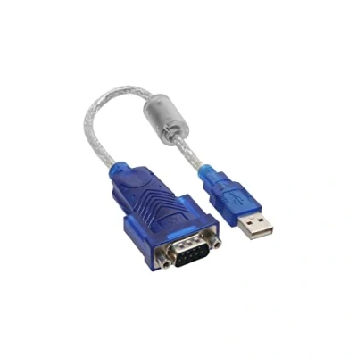 Afbeelding van InLine USB naar seriële adapterkabel Premium stekker A aan 9 polige Sub D 1 stuk