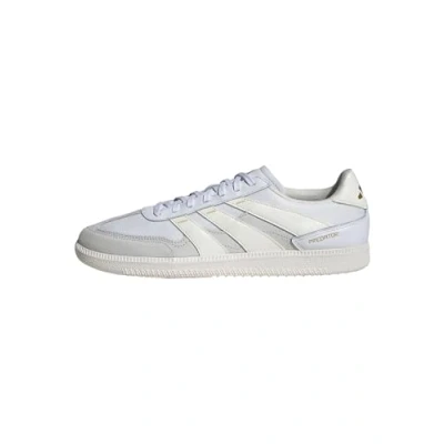 Afbeelding van adidas Performance Predator Freestyle Indoor Voetbalschoenen voor kunstgras, Heren, Maat: 41 1/3, White/off white/gold Leer en textiel